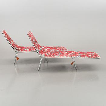 SOLSÄNGAR, ett par. Kurz. 1960/70-tal.