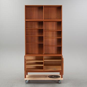Alf Svensson, a teak bookcase, Bjästa Snickerifabrik, 1960's.