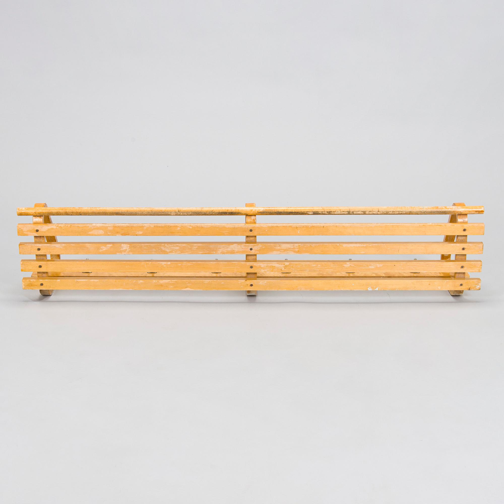 Alvar Aalto, a 1950s coat rack for O.Y. Huonekalu- ja Rakennustyötehdas A.B Finland.