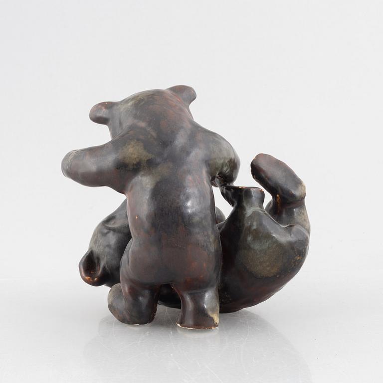 Karl Grössl, a stoneware figurine, Rörstrand, Sweden.