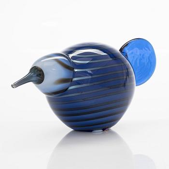 Oiva Toikka, an annual glass bird 'Pilot', signed O. Toikka Iittala 2018.