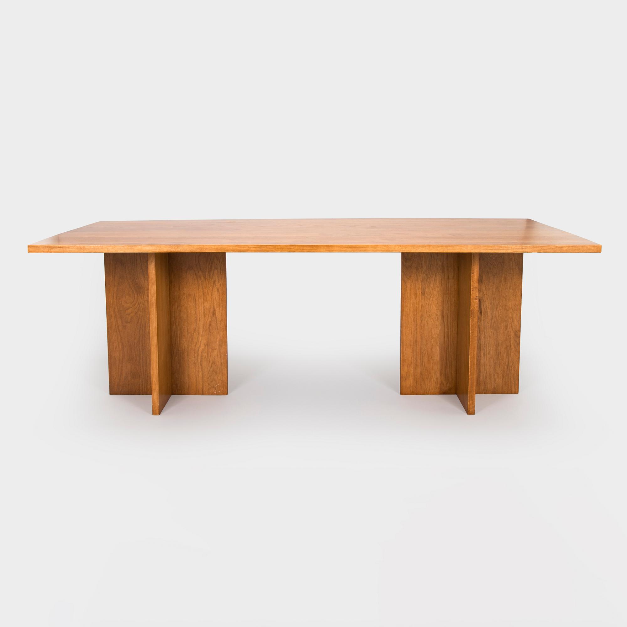 A made to order dining table, Helsinki, 21st century.