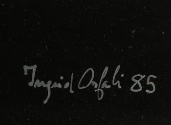 INGRID ORFALI, cibachrome print, signerat, numrerat EA och daterat -85.