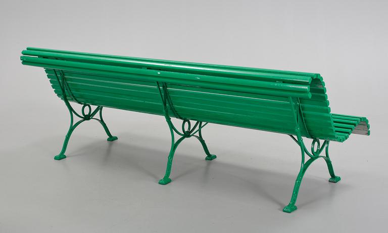 TRÄDGÅRDSSOFFA, trä, 1900-tal.