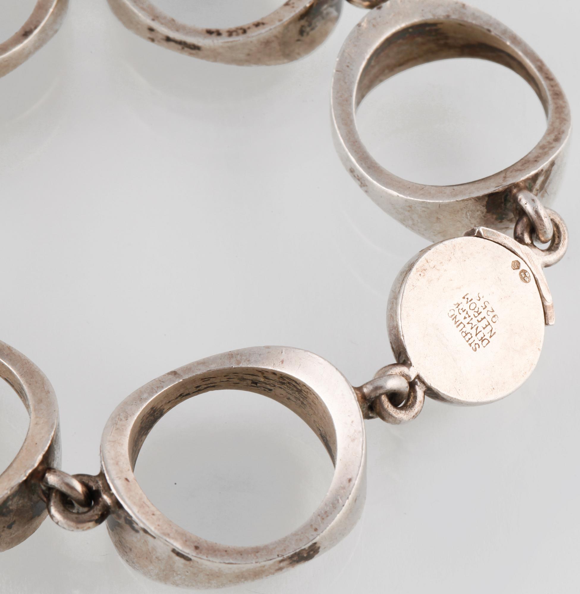ARMLÄNK, sterlingsilver, Niels Erik From, Danmark.