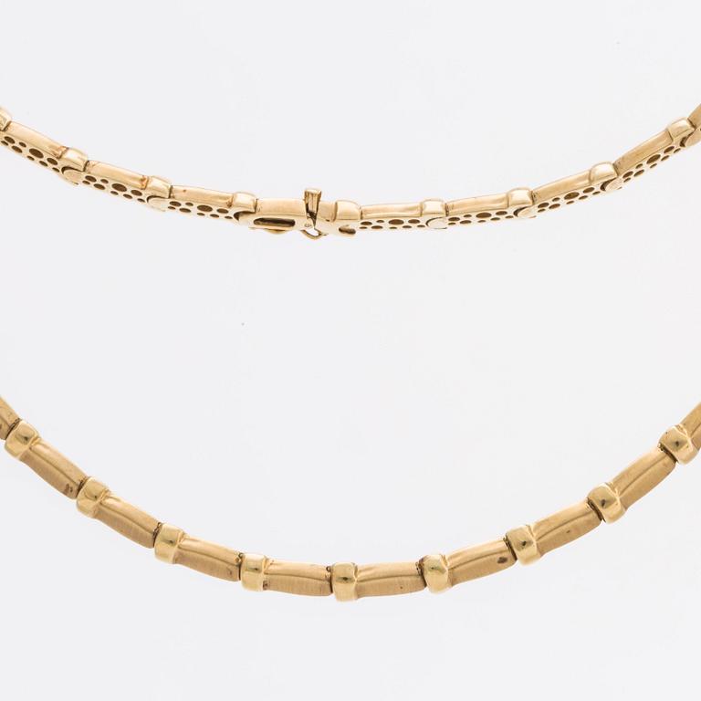 NECKLACE 18K gold, 22,9 g.