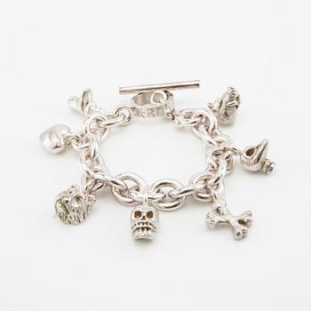 Ernst Billgren, silver bracelet, limited edition, Maria Elmqvist Trosa 2002.