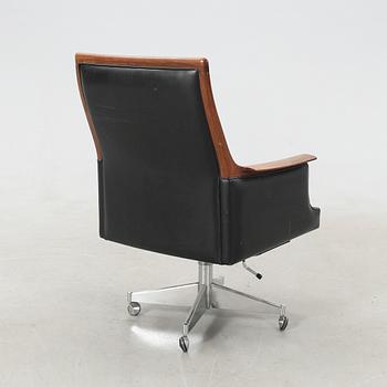 Torbjörn Afdal, desk chair from the "Minerva" series for Bruksbo Mellemstrand Norway 1970s.