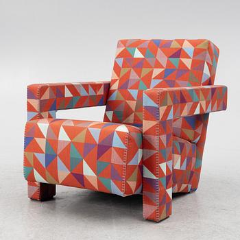 Gerrit Rietveld, armchair, "Utrecht", Cassina.