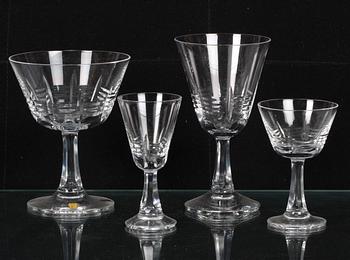 GLASSERVIS, 29 delar. Johansfors.