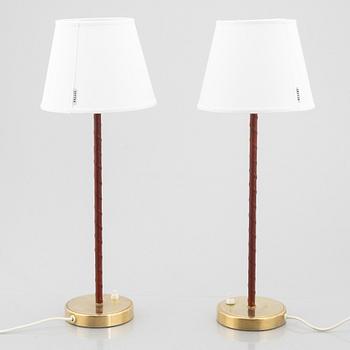 Table lamps a pair, Asea, second half of the 20th century.