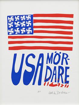 Carl Johan De Geer, "USA Mördare".