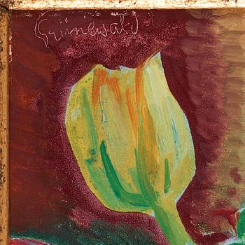 Isaac Grünewald, Flower still life.