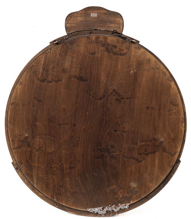 Birger Ekman, mirror, Mjölby Intarsia, 1930s.