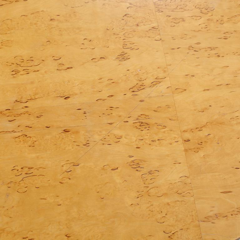 A dining table by Bruno Mathsson and Piet Hein, model "Superellips" for Mathsson Internation, late 20th century.