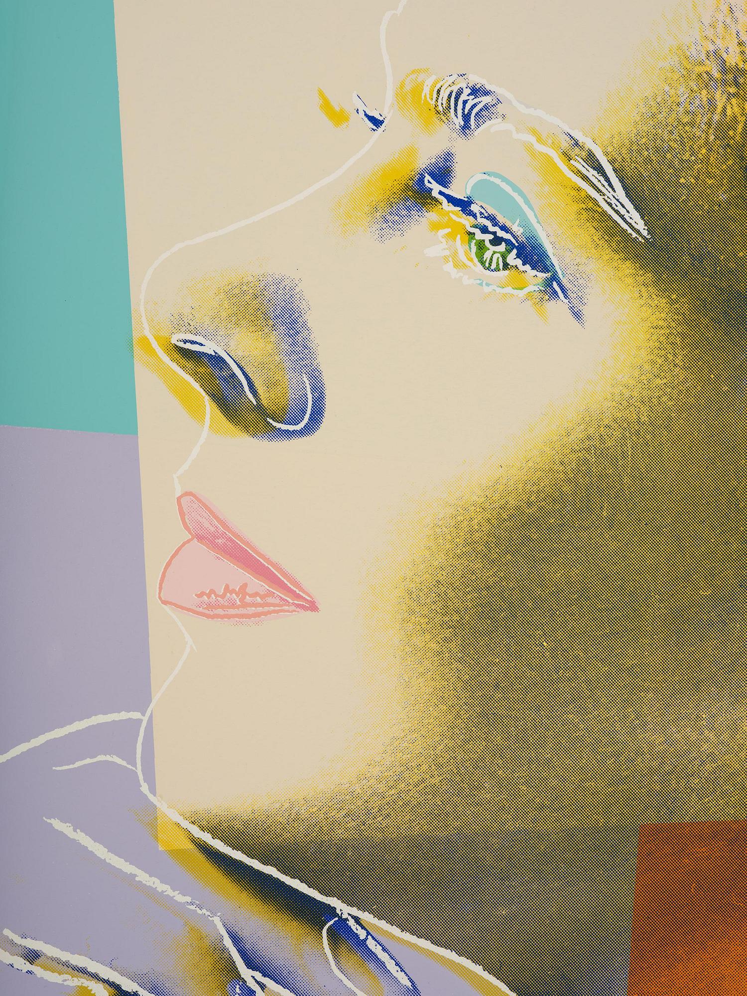 Andy Warhol, "Herself", from: "Three portraits of Ingrid Bergman".