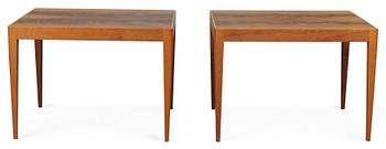 702. A pair of Josef Frank mahogany tables, Firma Svenskt Tenn.