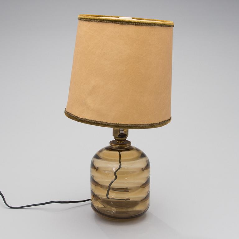 A desk light from the 1930-1940s.