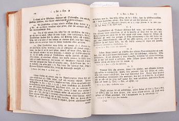 BÖCKER, 2 st, "Swea Rikes Ecclesiastique werk i alphabetisk ordning...", Örebro 1781.