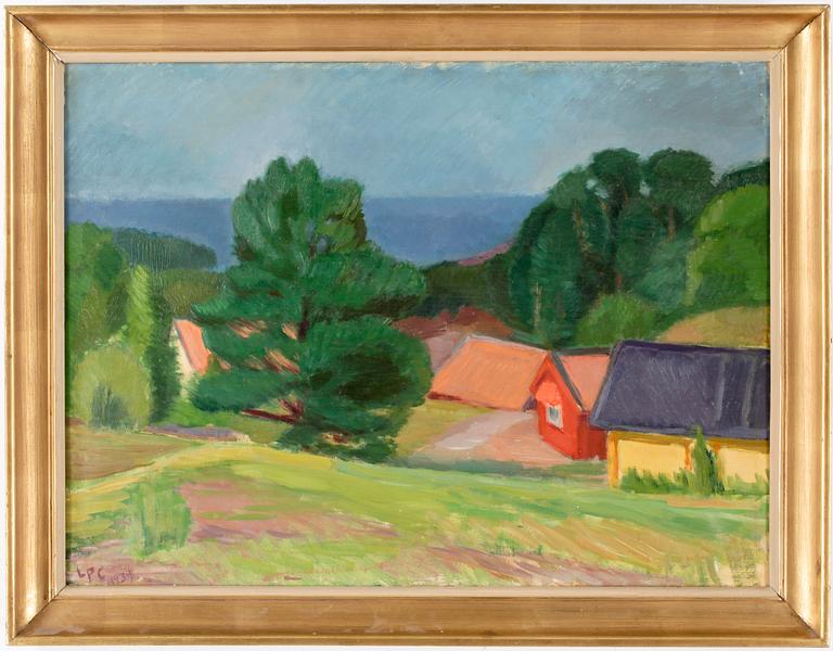 LOUISE CARLBERG-PEYRON, olja på duk, signerad och daterad.
