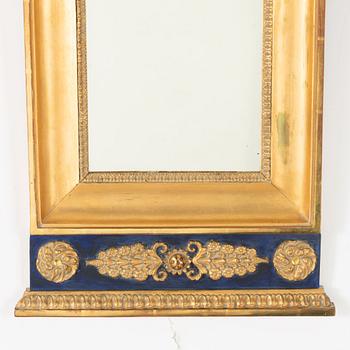 A late Gustavian mirror, early 19th Century.