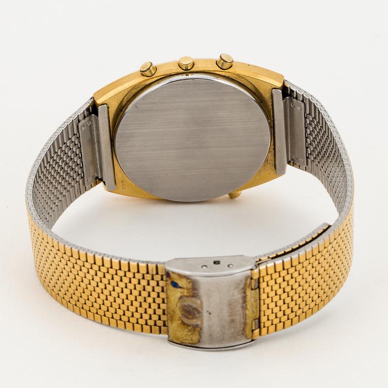 OMEGA, Speedmaster Quartz, armbandsur, 34 mm,