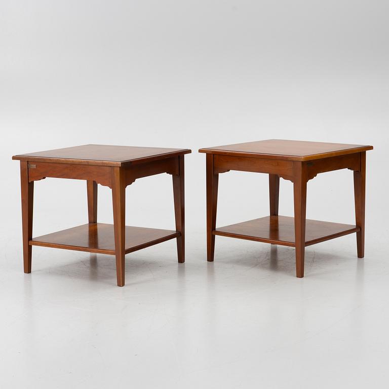 A pair of side tables, Grange.