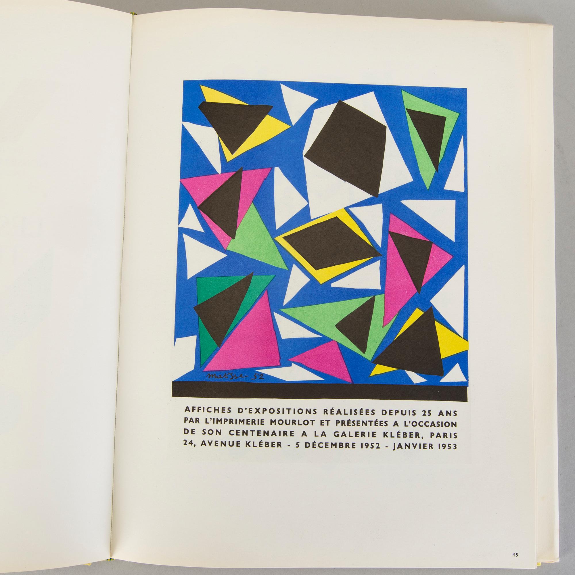 Book, "Les affiches originales des Maîtres de L'Ecole de Paris".