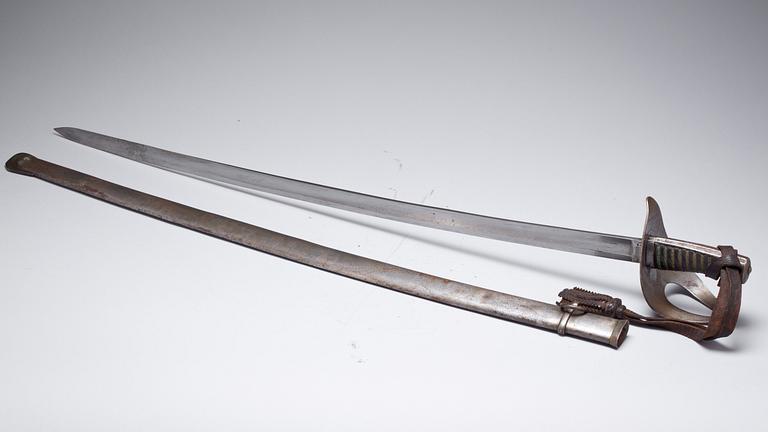 SABEL, märkt "Fredriksvärk" bär årtal 1850.  Danmark.