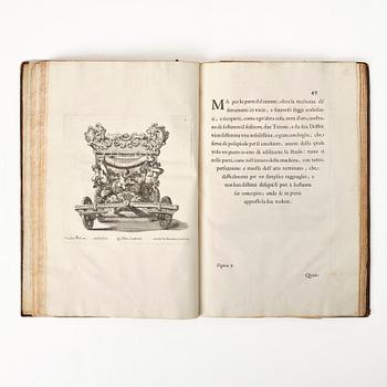 Festival book with plates from Earl Castlemaine’s embassy to the Pope, 1687.