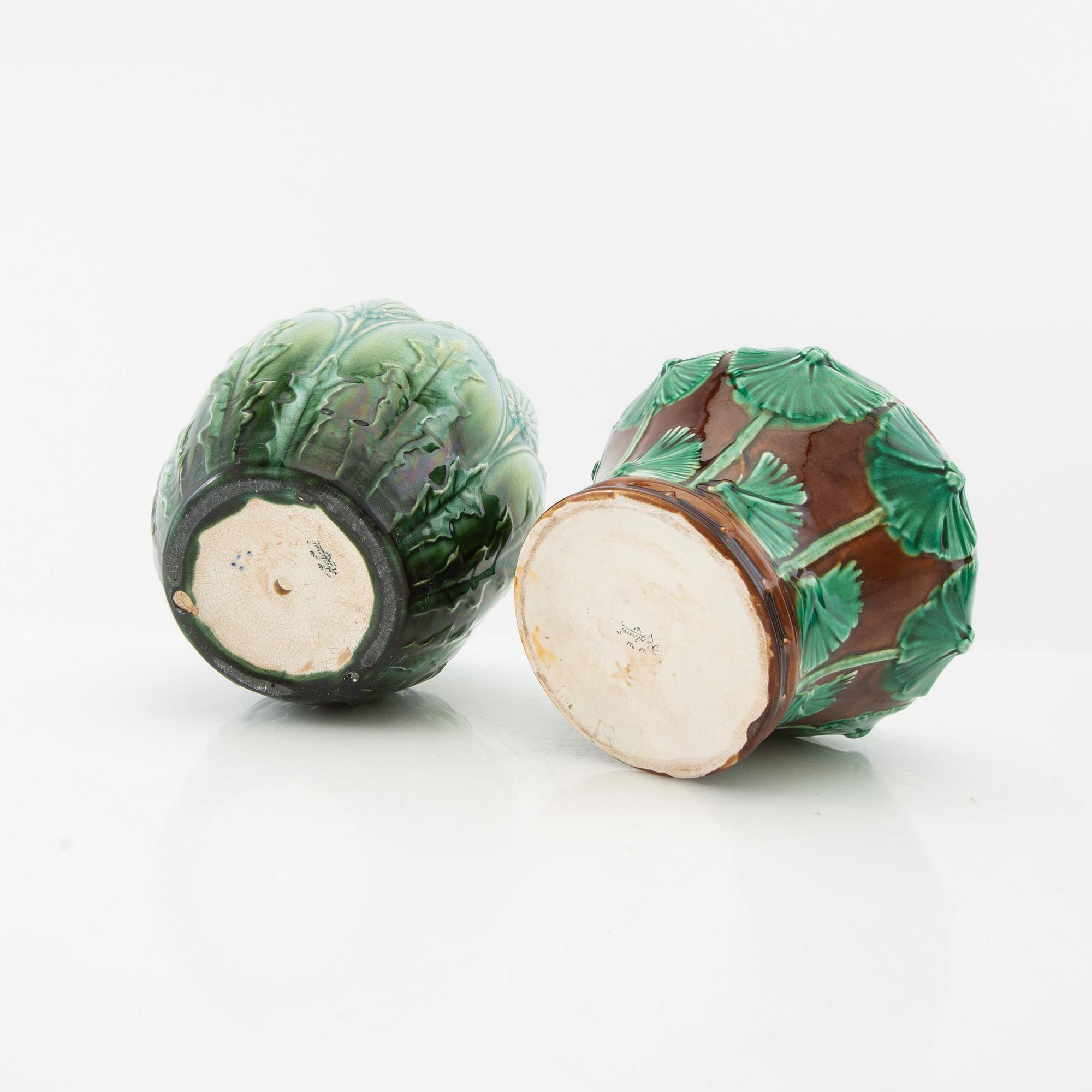 Outer porcelain 3+1 pcs Jugend Rörstrand early 20th century stoneware.