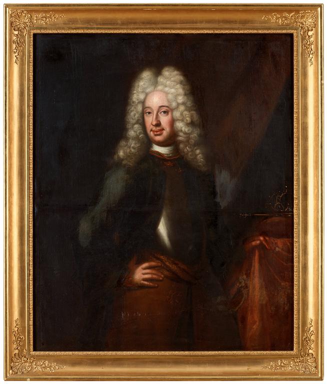 Georg Engelhard Schröder Tillskriven, "Konung Fredrik I" (1676-1751).