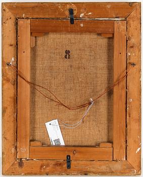 OKÄND KONSTNÄR, ett par, olja på duk, ej signerade, 1870-80 tal.