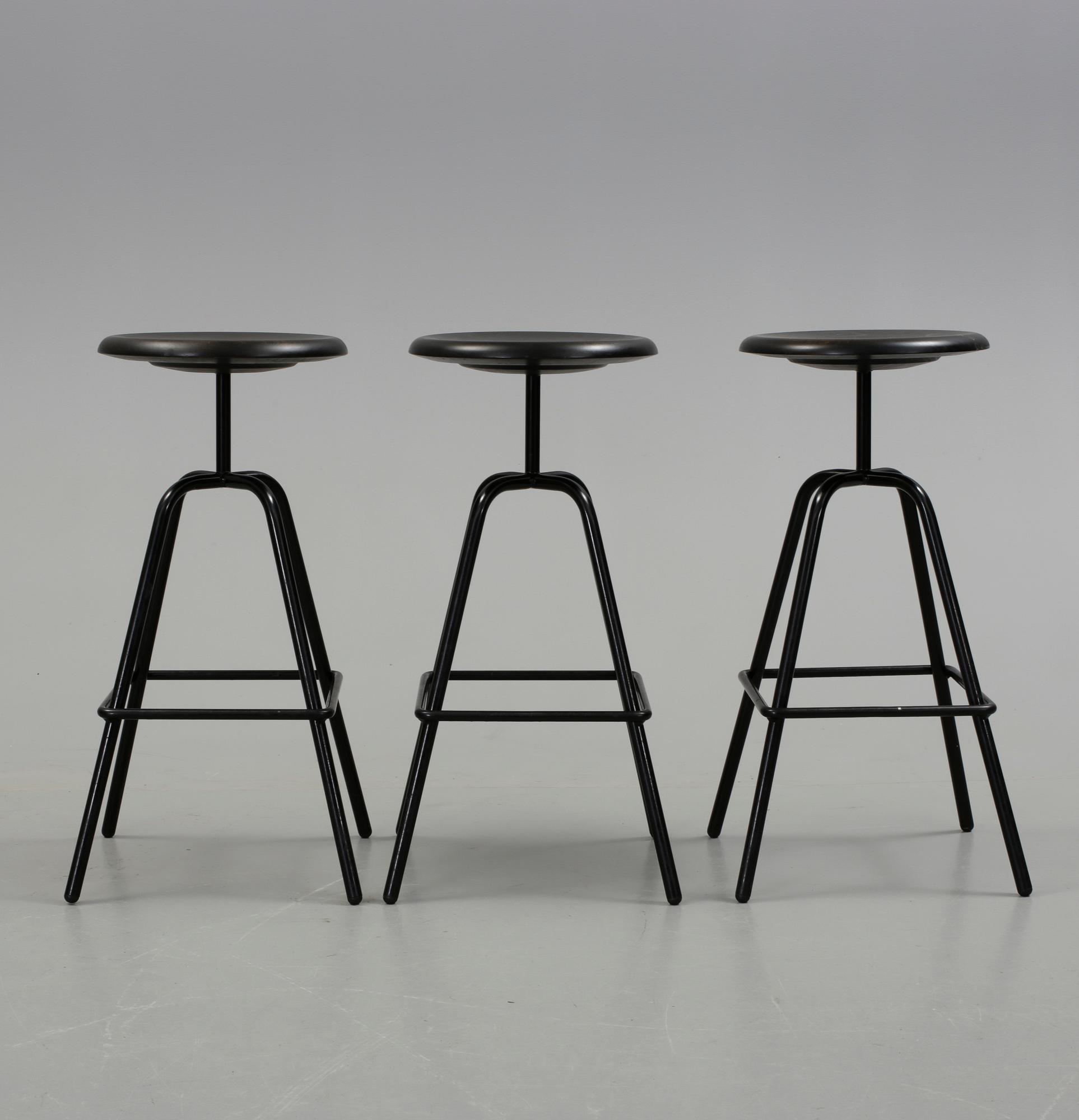 PALLAR/BARSTOLAR, 3 st, Herrenberger Hocker, Atelier Haußmann, Berlin, 2000-tal.