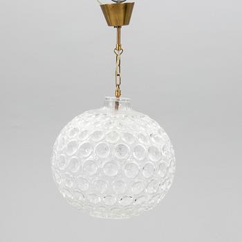 Ceiling lamp from the second half of the 20th century.