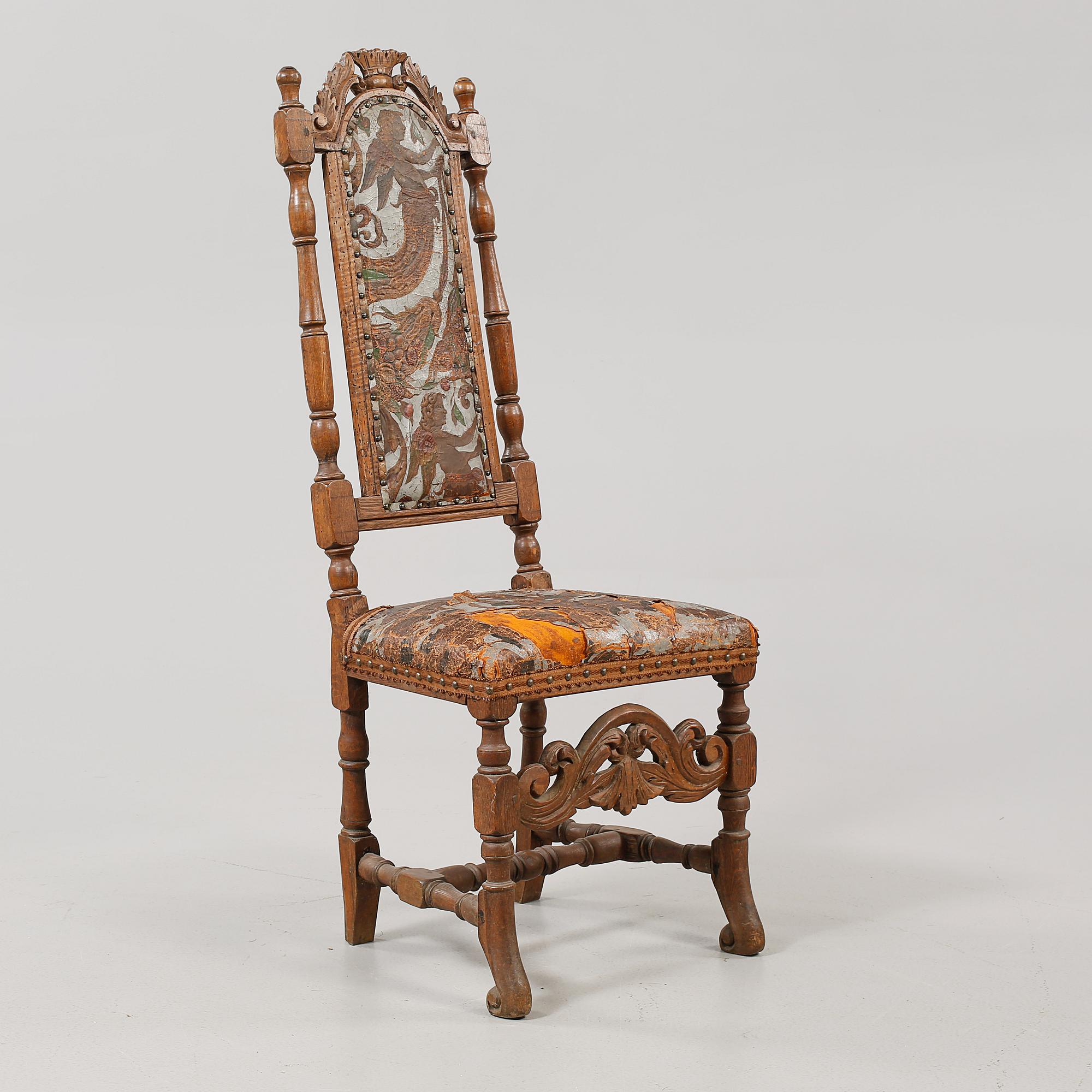 STOL, barockstil, 1800-tal.