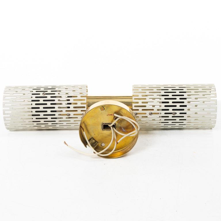 Harald Notini, wall lamps, a pair, model 8820, Böhlmarks, 1940s/1950s.