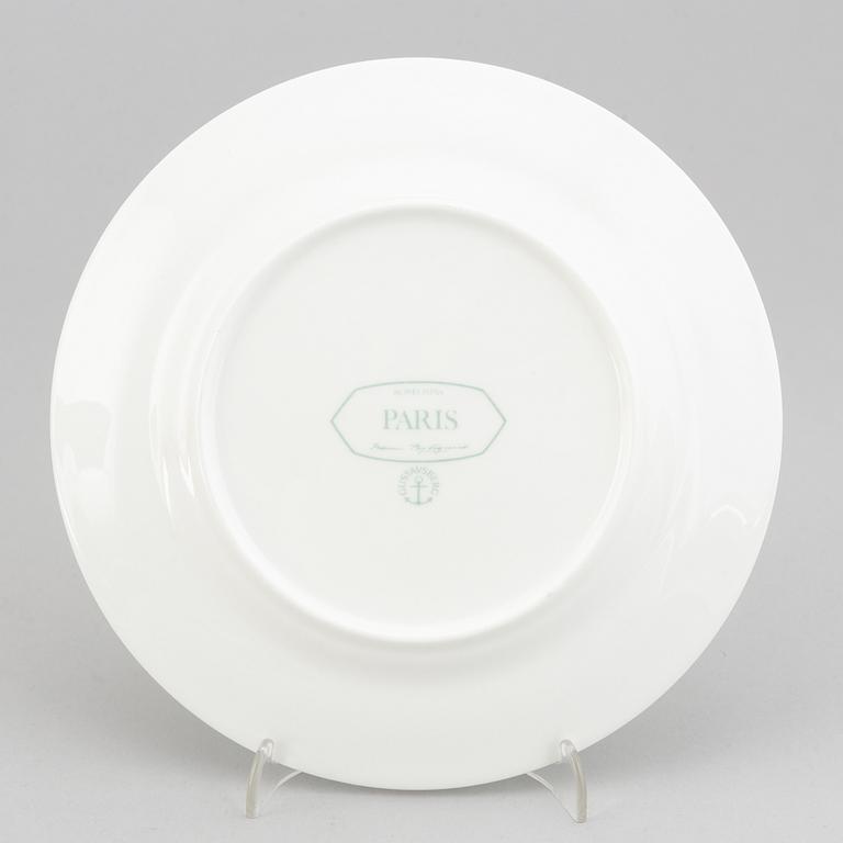 52 pieces Karin Björquist, "Paris", porcelain, Gustavsberg.