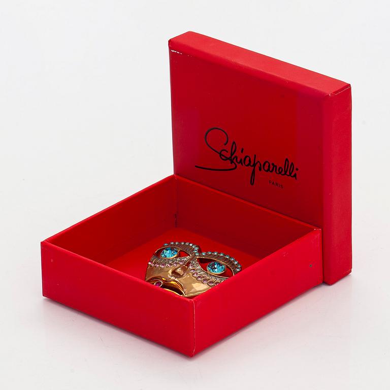 Schiaparelli, brooch, 'Coeur visage', 2017.