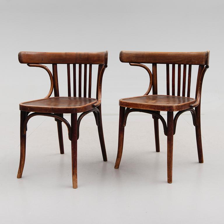 KARMSTOLAR, 2 st, Kohn, 1900-talets början.
