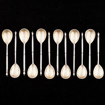 SKEDAR 12 st, silver, hovleverantören Vladimirov, Moskva 1898-1914. Vikt ca 153,5 g.