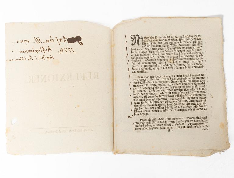 Gustavianskt & vittert
5 volymer.