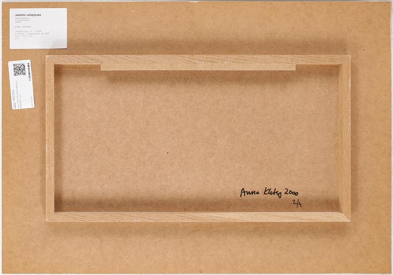 ANNA KLEBERG, C-print laminerat på MDF, signerad och daterad 2000 och numrerad 2/4 a tergo.