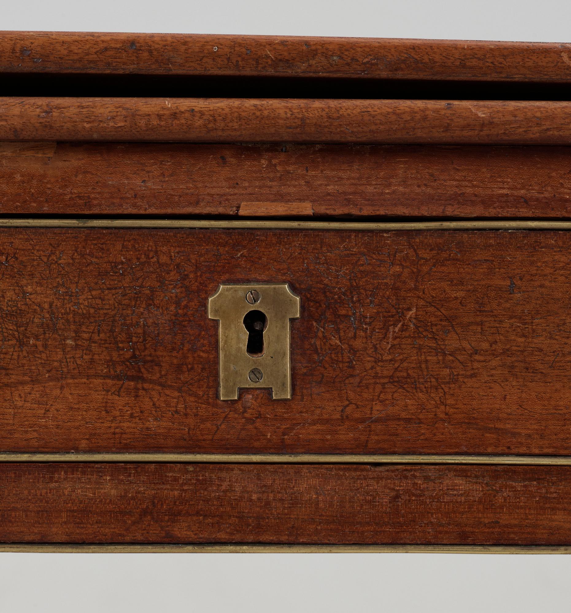 SPELBORD, möjligen Carl Diedrick Fick, sengustavianskt, omkring 1800.