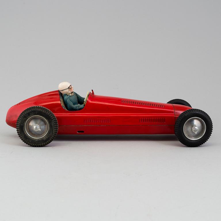 An electric powered tinplate Domo Maserati, Italy, ca 1948.