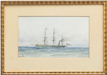 Anna Palm, Three-masted steamship.