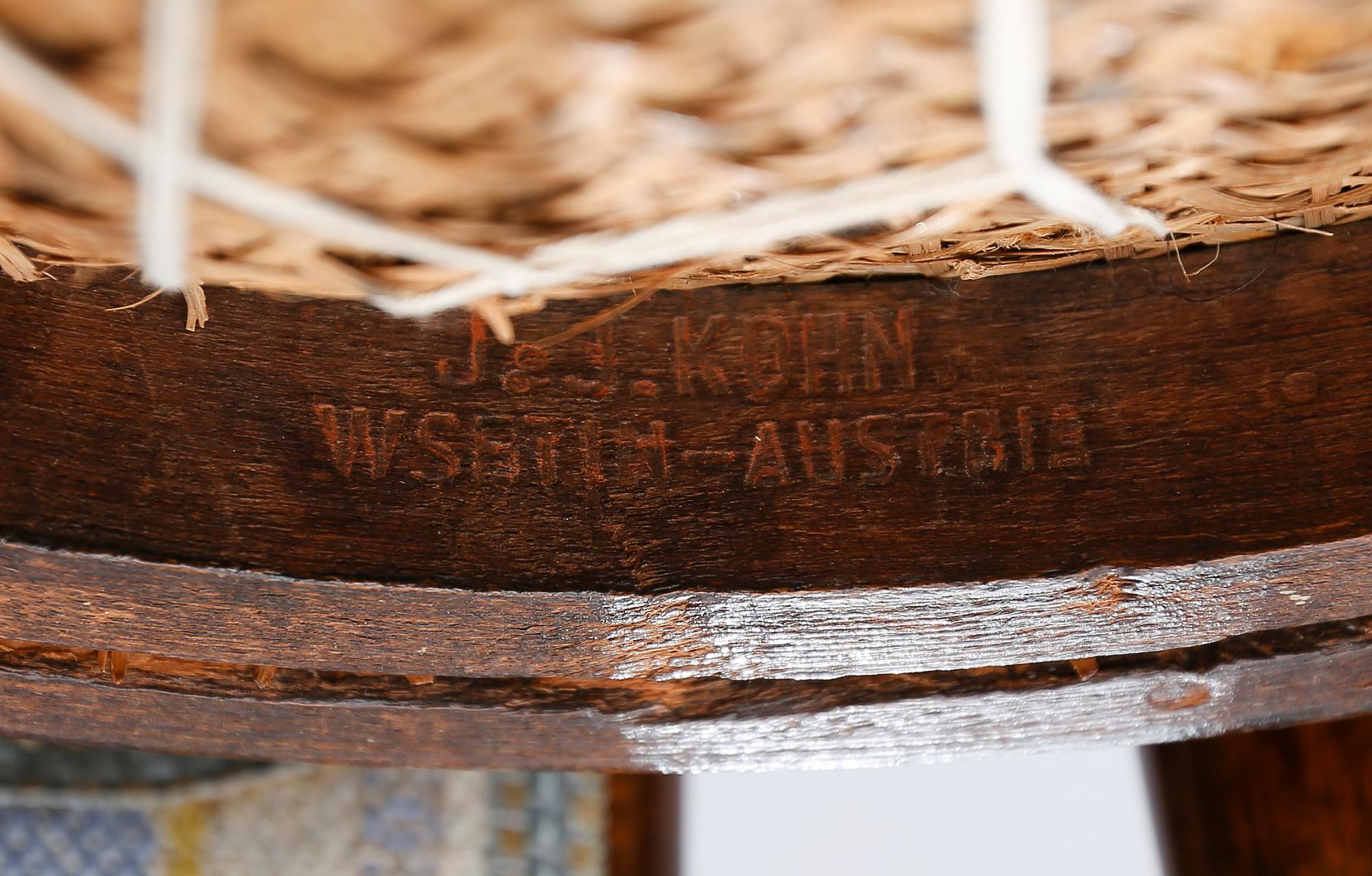 STOLAR, 1 par, J J Kohn, 1900-talets första hälft.