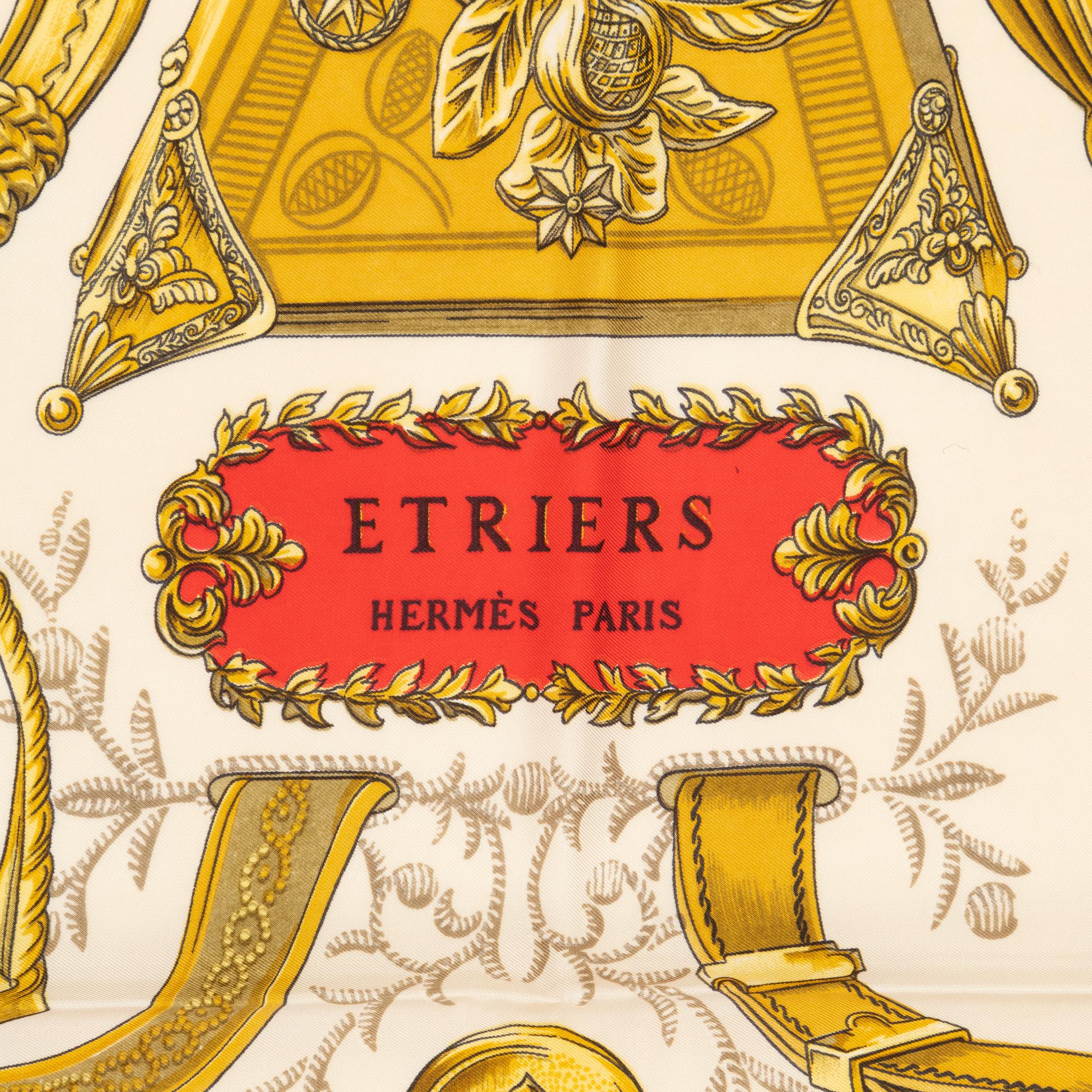 Hermès, scarf, "Etriers".