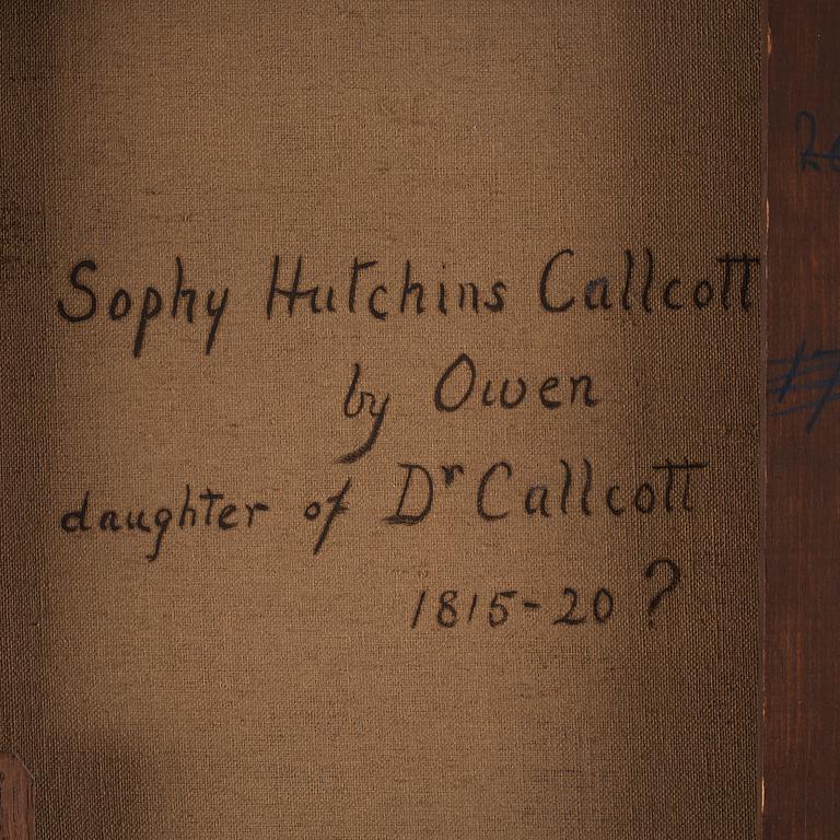 ”Sophy Hutchins Callcott” (dotter av Dr Callcott).