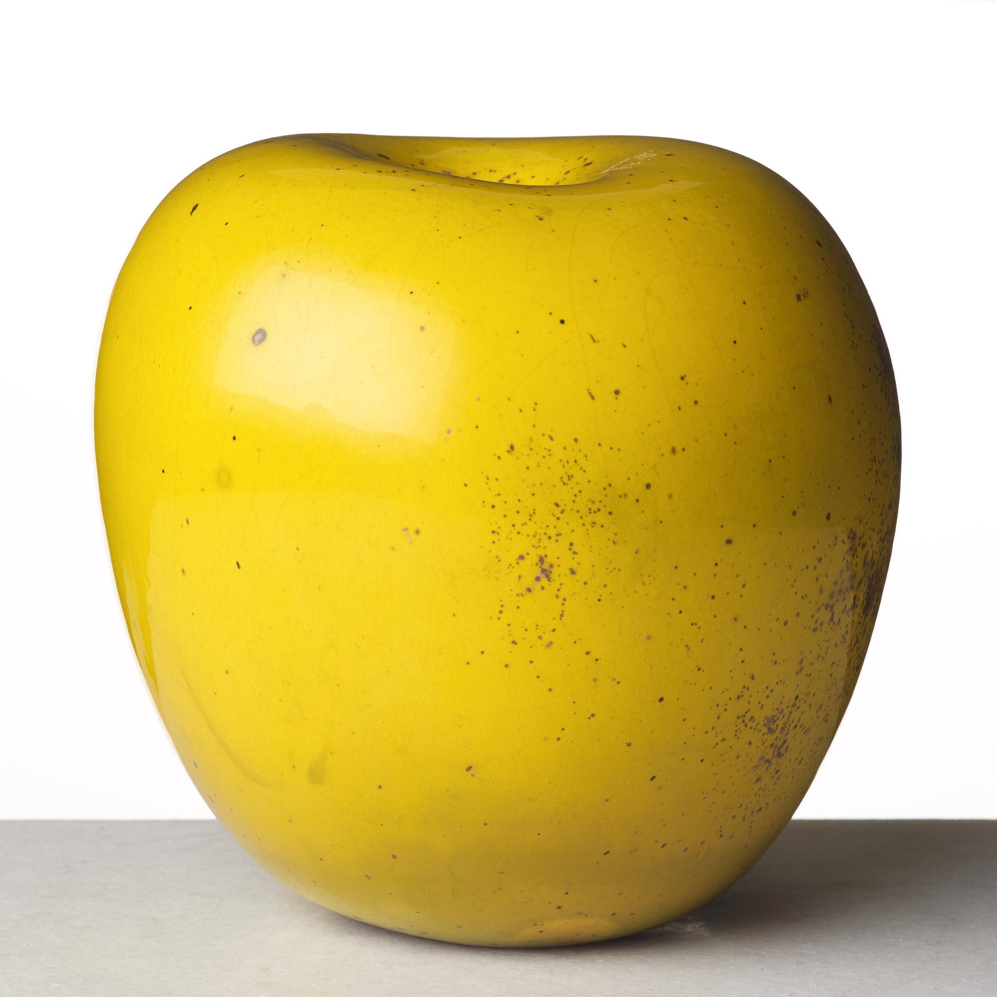 Hans Hedberg, skulptur, äpple, Biot, Frankrike.